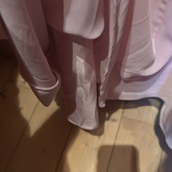 Chiffon/Bridesmaid/Wedding/2X/Maxi/Spag Strap/Zipper Closure/MSRP $130/NWT - Picture 15 of 17